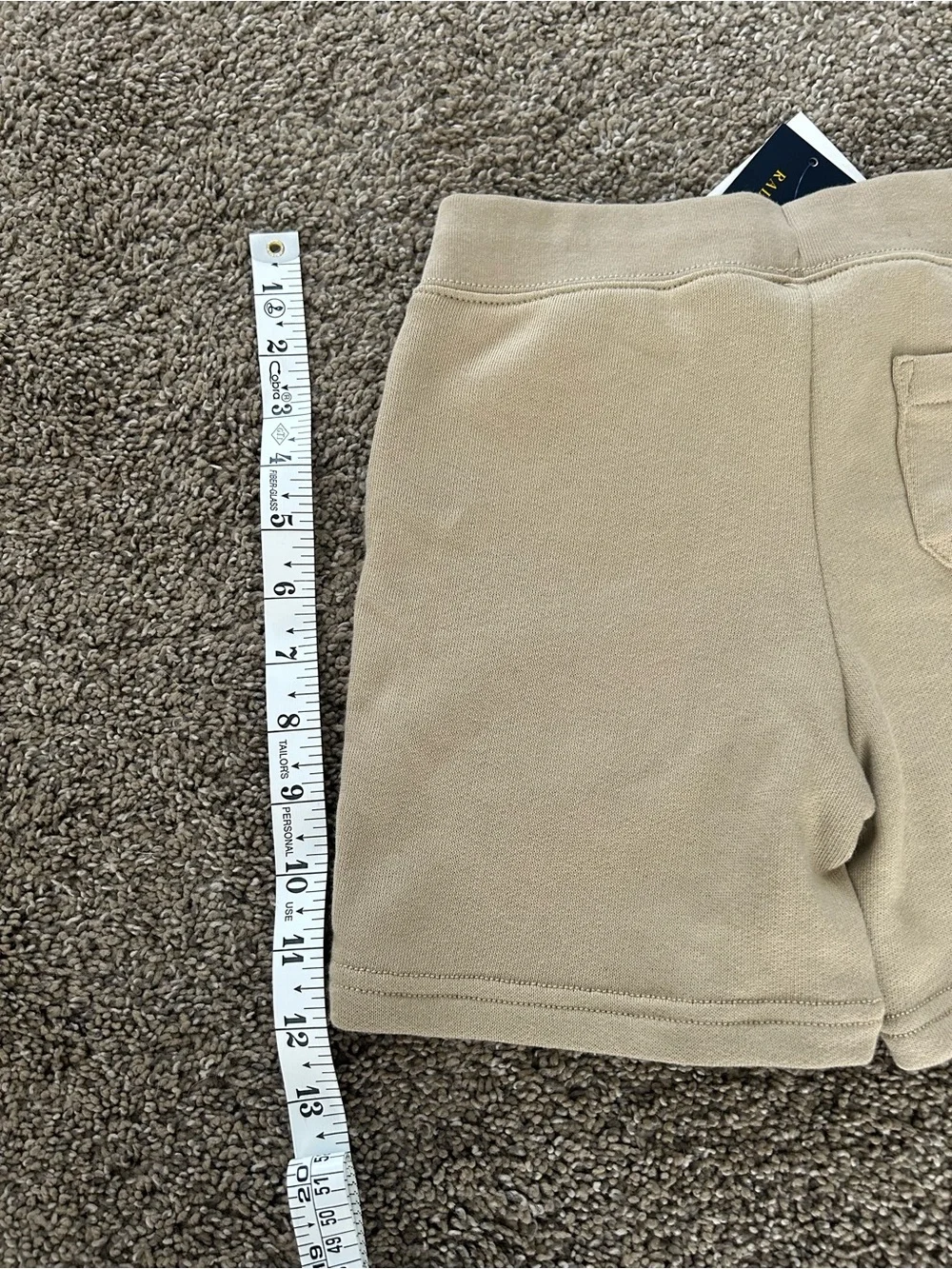 NEW! Boys Polo Ralph Lauren Beige Shorts
